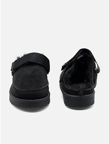 Zapatillas de pelo sintético