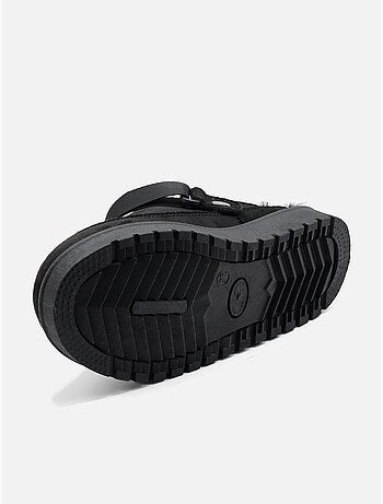 Zapatillas de pelo sintético