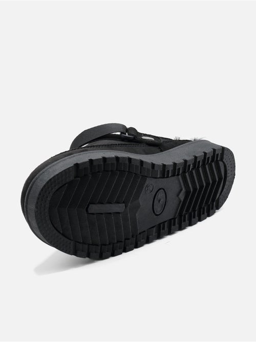 Zapatillas de pelo sintético - Kiabi Zapatillas de pelo sintético - Kiabi