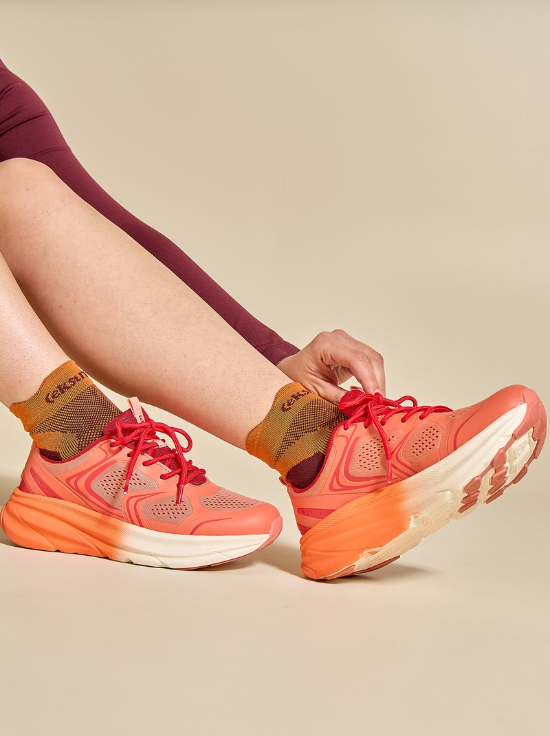 Zapatillas de running - (ekstract) Naranja - Kiabi