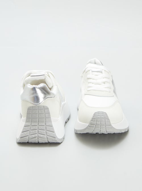 Zapatillas de running bimateriales - Kiabi