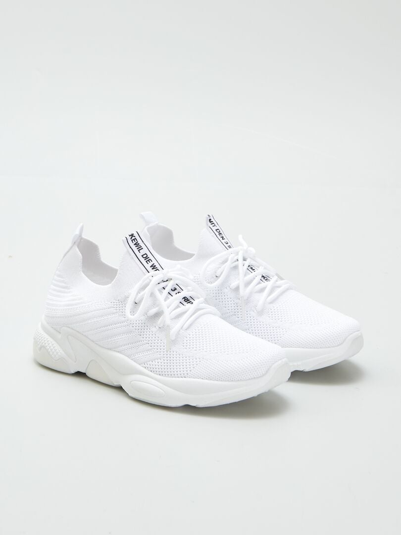 Zapatillas de running BLANCO - Kiabi