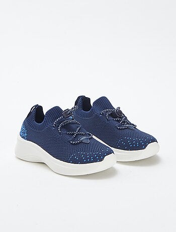 Zapatillas de running con cordones elásticos