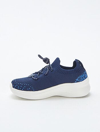 Zapatillas de running con cordones elásticos