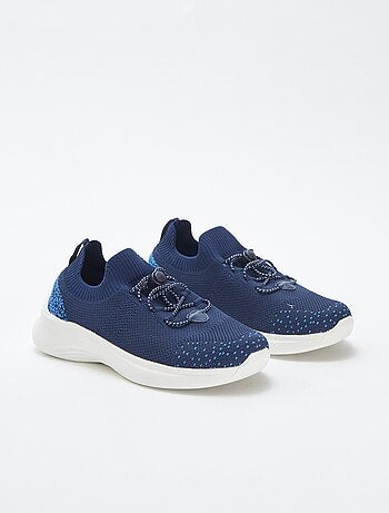 Zapatillas de running con cordones elásticos