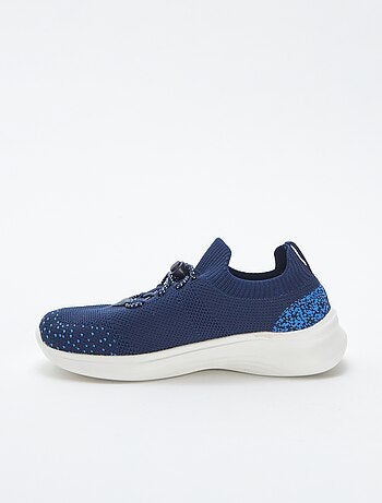 Zapatillas de running con cordones elásticos