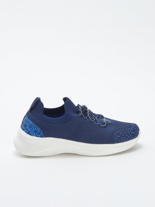 Zapatillas de running con cordones elásticos