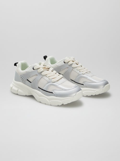 Zapatillas de running con suela chunky - Kiabi