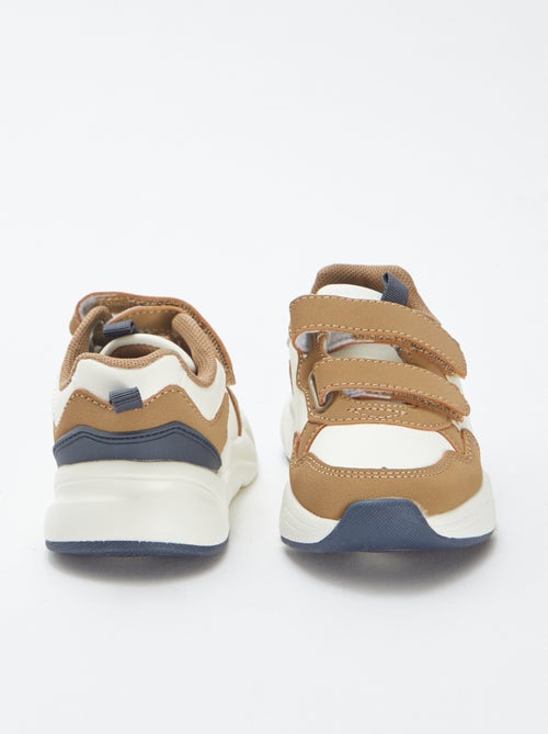 Zapatillas de running con velcros - Kiabi