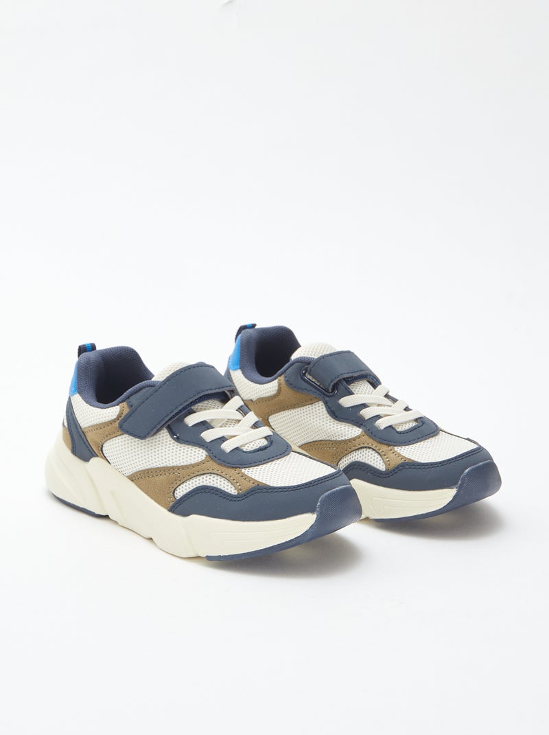 Zapatillas de running de malla Azul - Kiabi