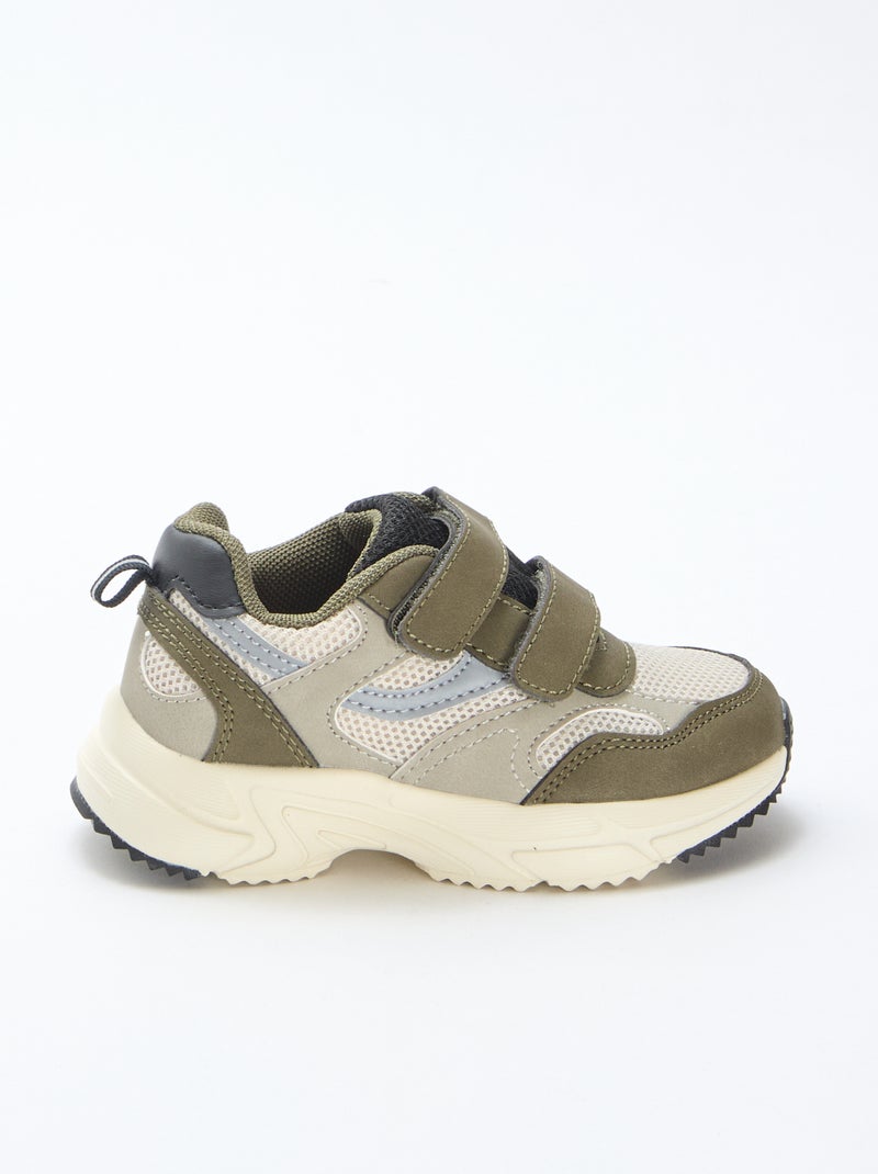 Zapatillas de running de malla Verde - Kiabi