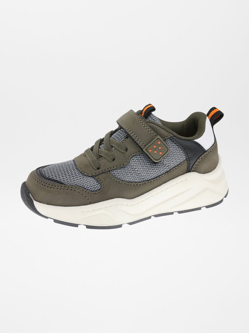 Zapatillas de running GRIS - Kiabi