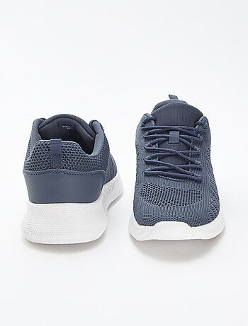 Zapatillas de running lisas con cordones