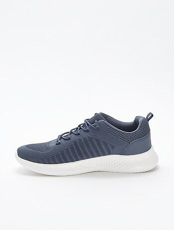 Zapatillas de running lisas con cordones