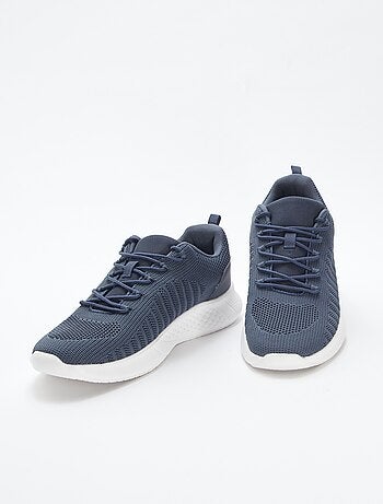 Zapatillas de running lisas con cordones