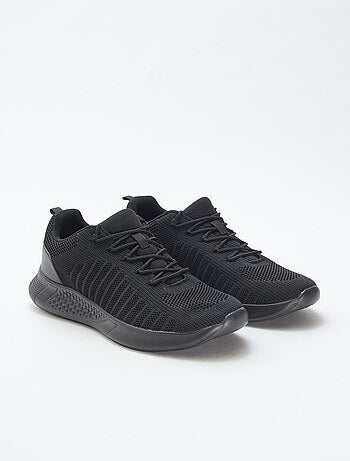 Zapatillas de running lisas con cordones