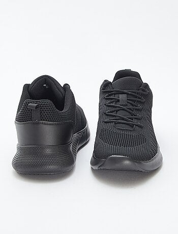 Zapatillas de running lisas con cordones