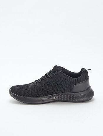 Zapatillas de running lisas con cordones