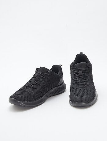 Zapatillas de running lisas con cordones