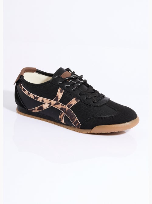 Zapatillas de suela fina con inserciones - AFIBEL - Kiabi