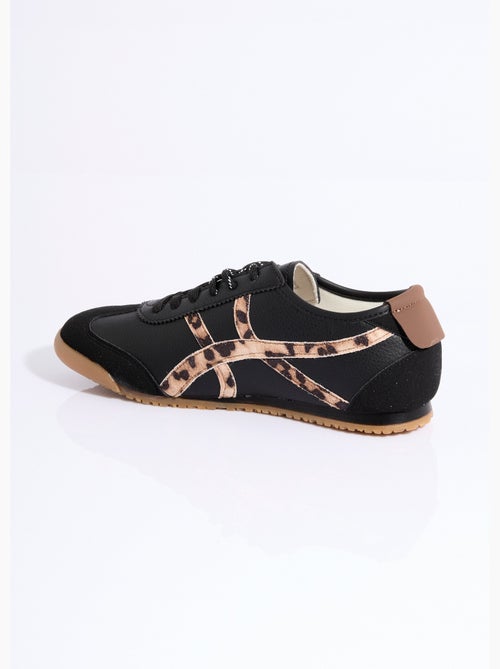Zapatillas de suela fina con inserciones - AFIBEL - Kiabi