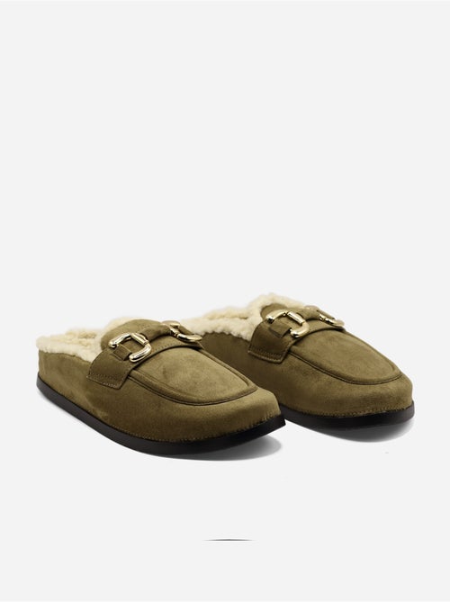 Zapatillas de tacón forradas - Kiabi Zapatillas de tacón forradas - Kiabi