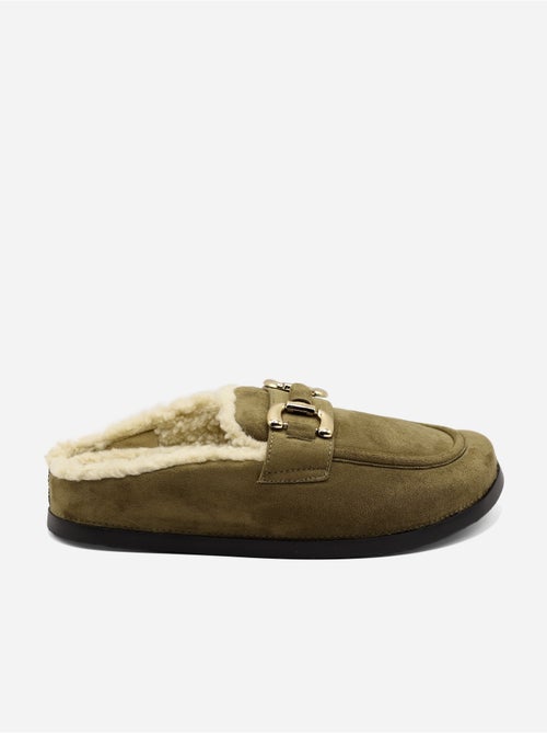 Zapatillas de tacón forradas - Kiabi Zapatillas de tacón forradas - Kiabi