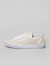 Zapatillas tela mujer | Kiabi | La moda a pequeños precios