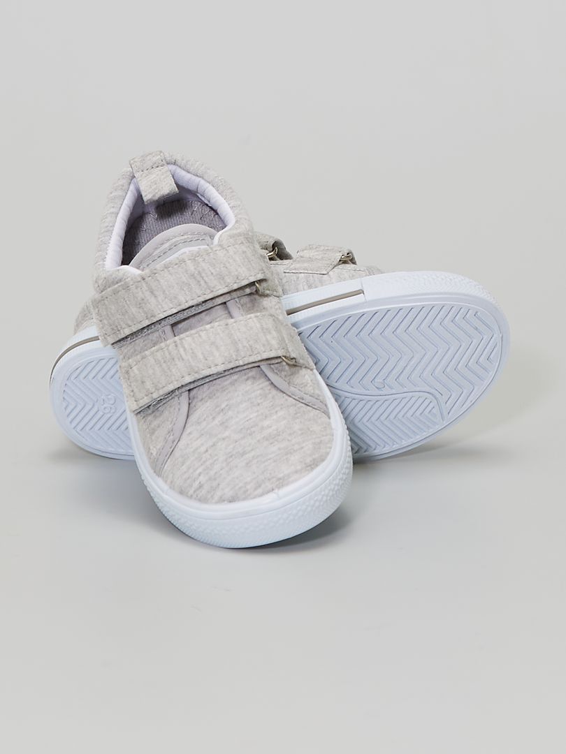 Zapatillas deportivas de tela - blanco - Kiabi - 12.00€
