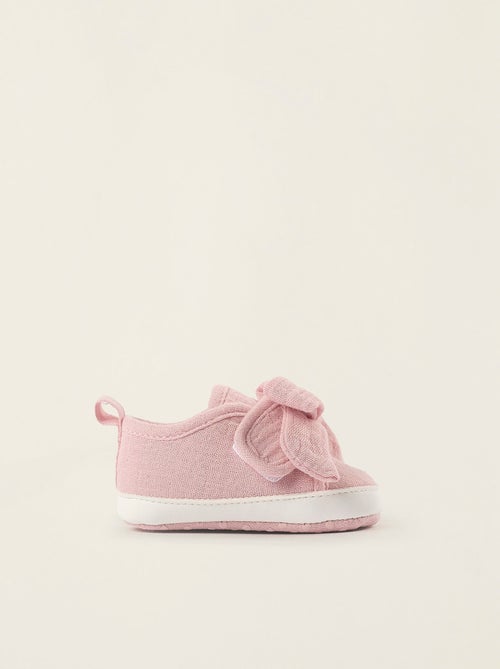 Zapatillas de tela con lazo - Kiabi