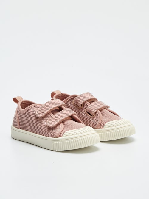 Zapatillas de tela con velcro - Kiabi