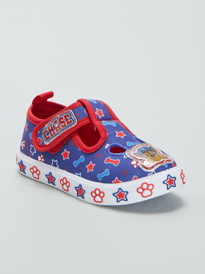 Zapatillas de tela 'La Patrulla Canina' azul - Kiabi