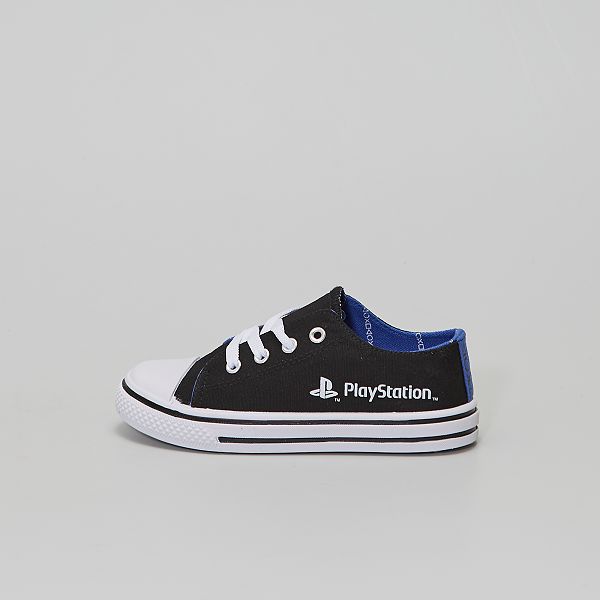 Zapatillas de tela 'Playstation' Zapatos - negro - Kiabi - 20,00€