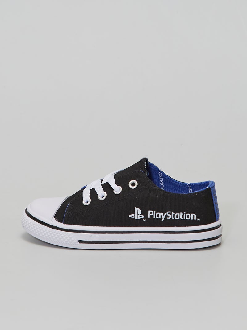 Zapatillas de tela 'Playstation' negro - Kiabi