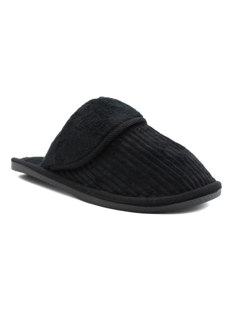 Zapatillas de terciopelo Kebello Negro Negro - Kiabi