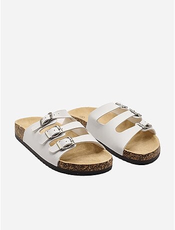 Zapatillas de tres tiras