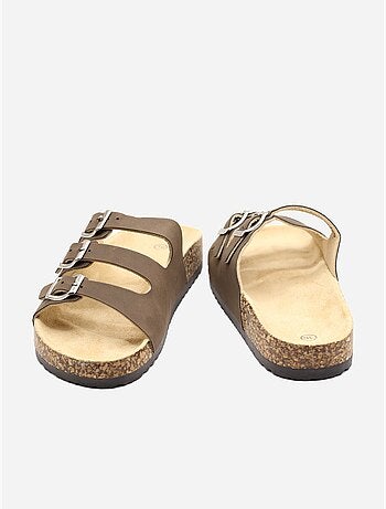 Zapatillas de tres tiras
