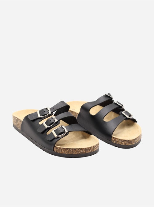 Zapatillas de tres tiras - Kiabi Zapatillas de tres tiras - Kiabi