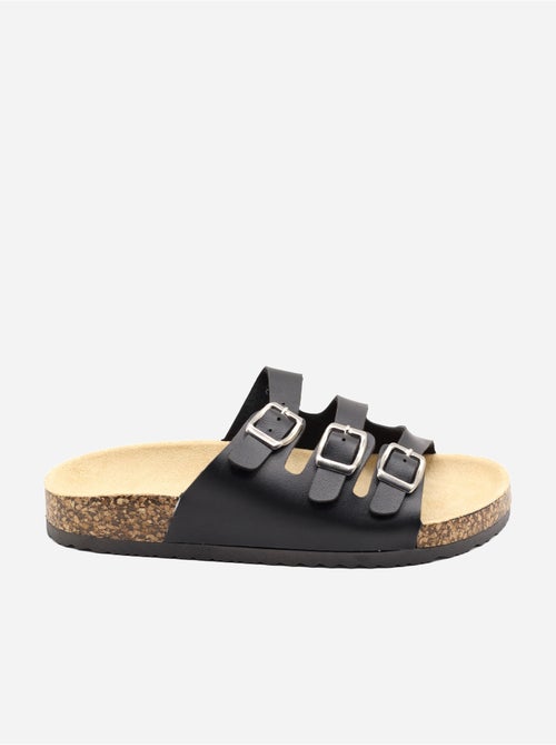Zapatillas de tres tiras - Kiabi Zapatillas de tres tiras - Kiabi