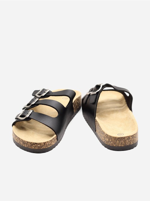 Zapatillas de tres tiras - Kiabi Zapatillas de tres tiras - Kiabi