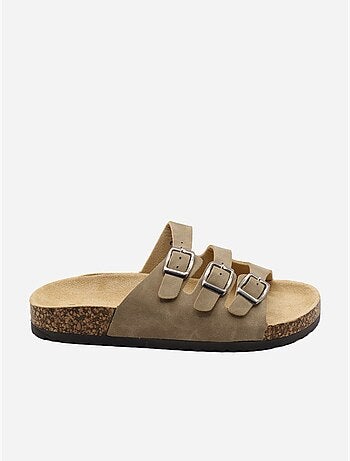 Zapatillas de tres tiras