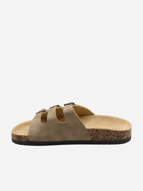 Zapatillas de tres tiras - Kiabi Zapatillas de tres tiras - Kiabi