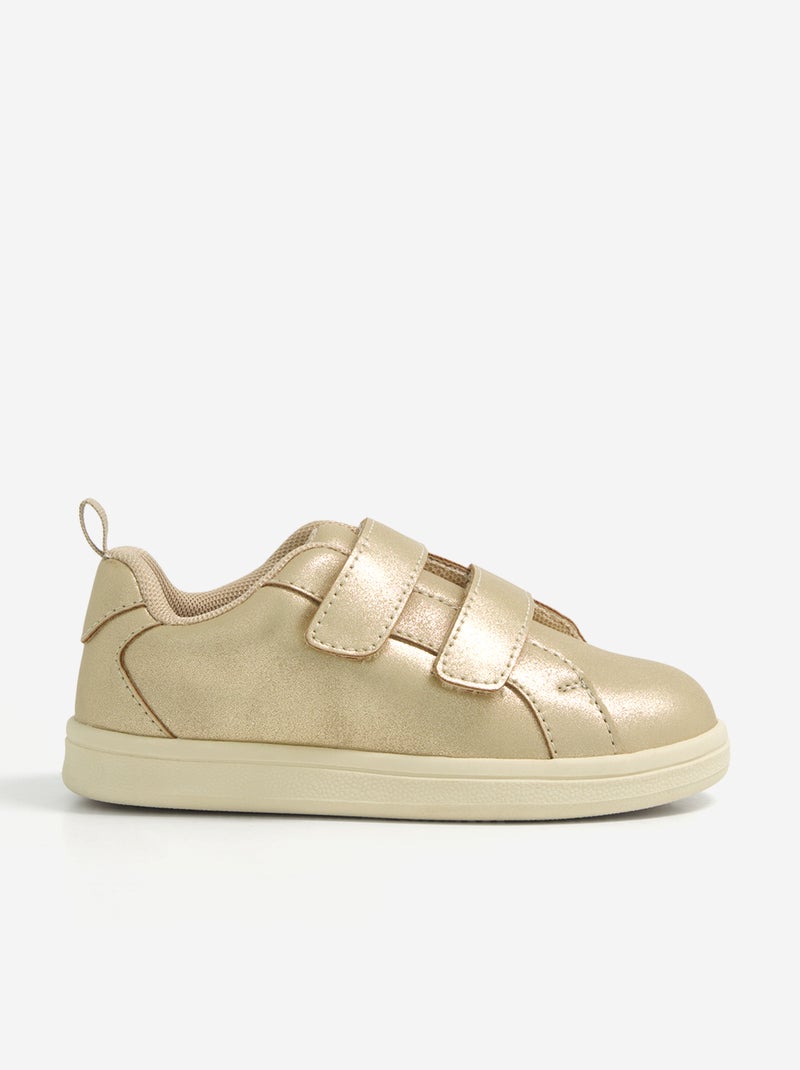 Zapatillas de velcro Amarillo - Kiabi