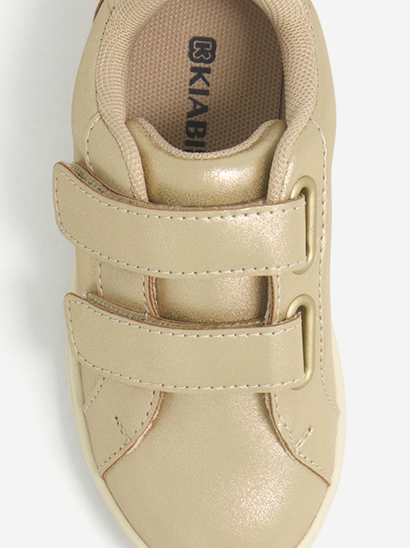 Zapatillas de velcro Amarillo - Kiabi