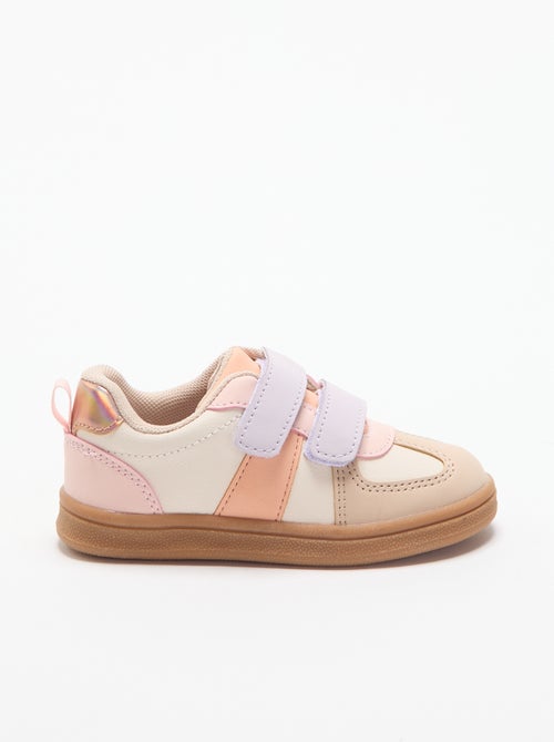 Zapatillas de velcro coloridas - Kiabi