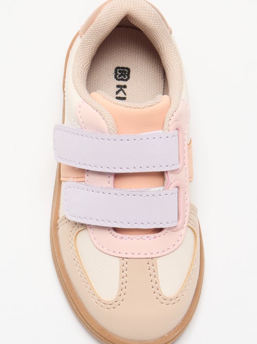Zapatillas de velcro coloridas - Kiabi