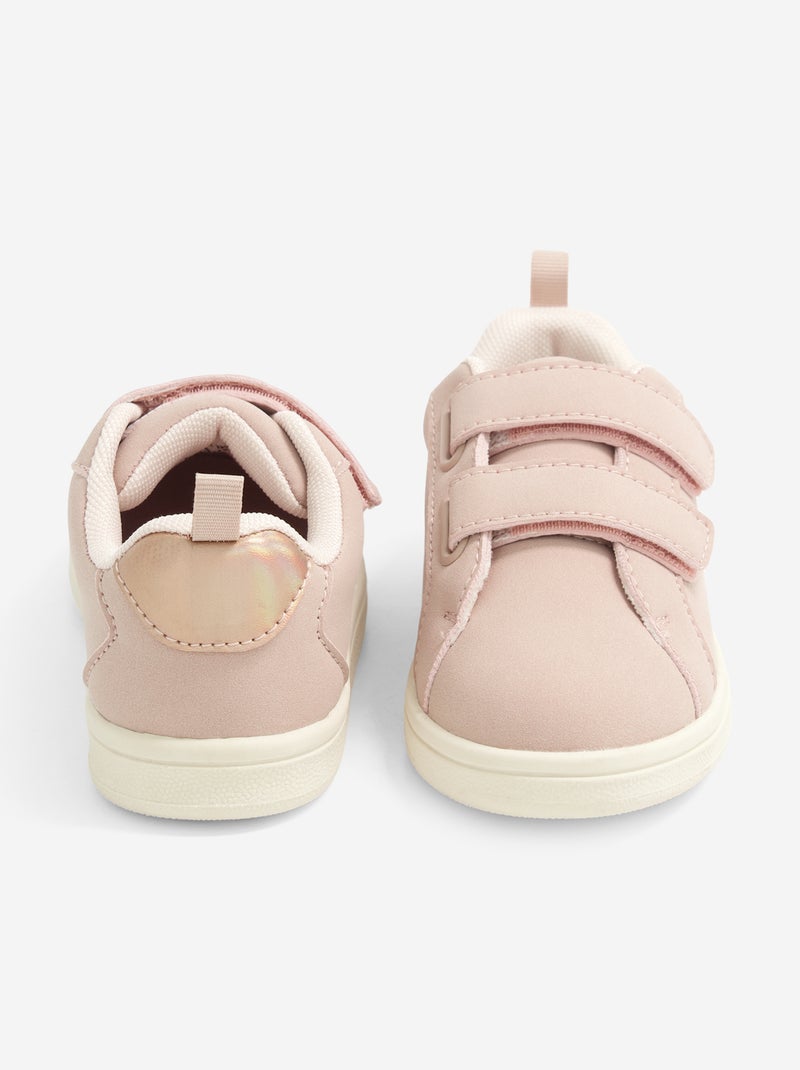 Zapatillas de velcro Rosa - Kiabi