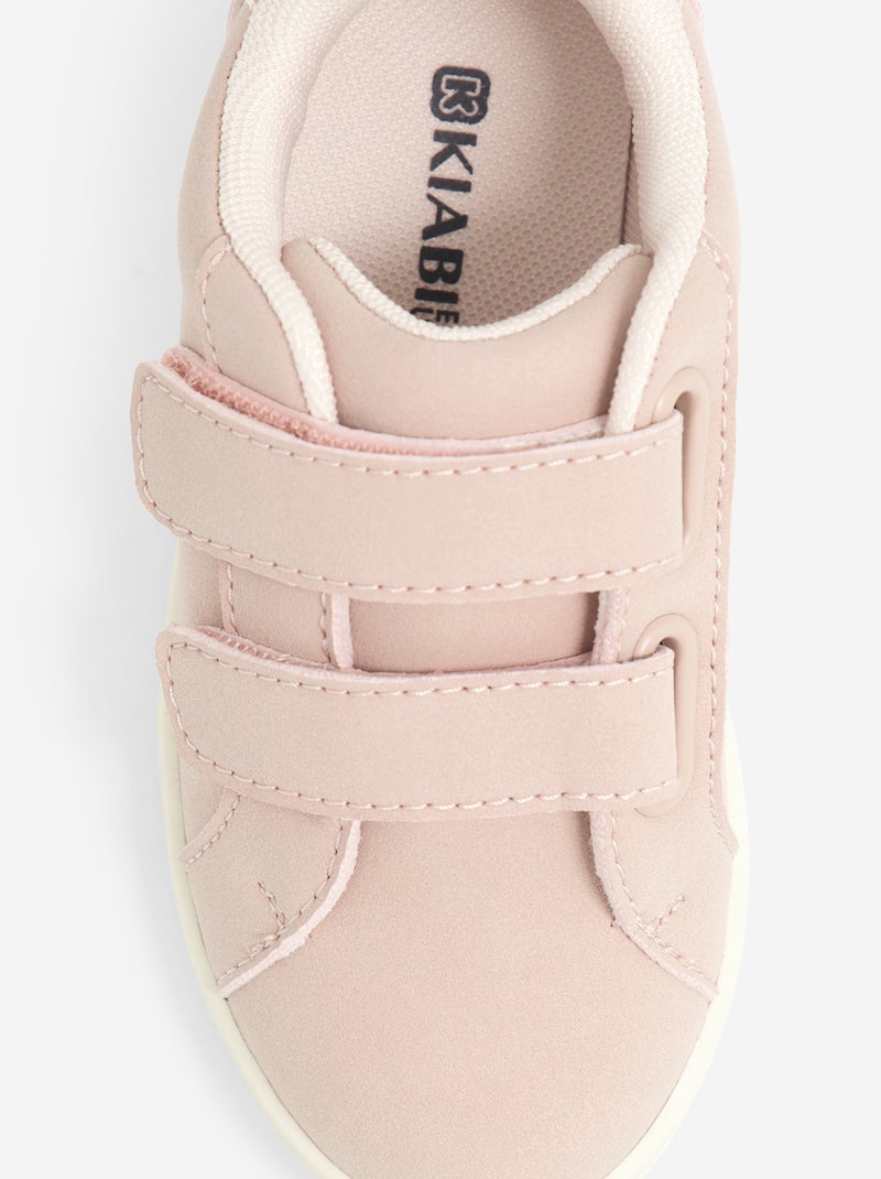Zapatillas de velcro Rosa - Kiabi