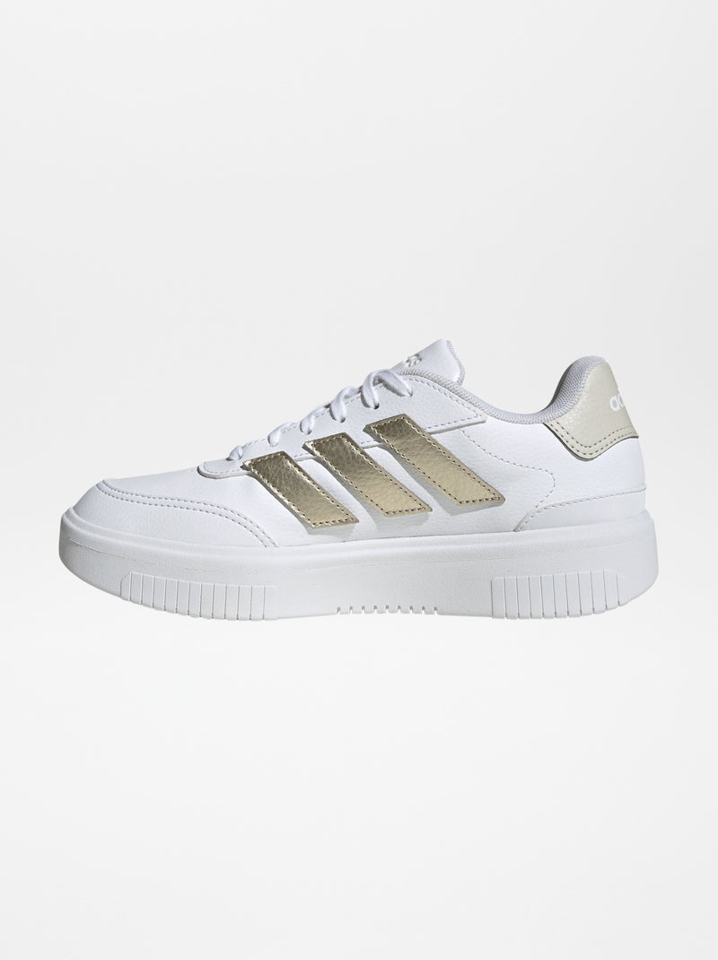 Zapatillas deportivas 'adidas' 'courtblock' blanco - Kiabi