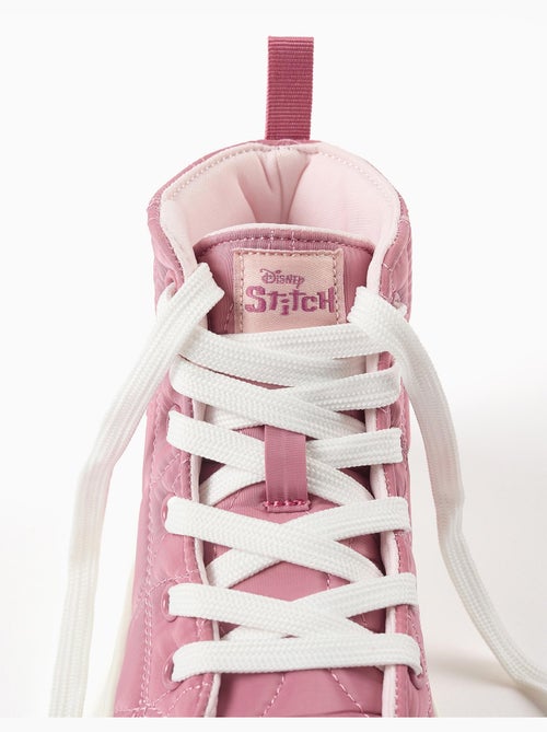 Zapatillas deportivas altas acolchadas con estampado Stitch - Kiabi